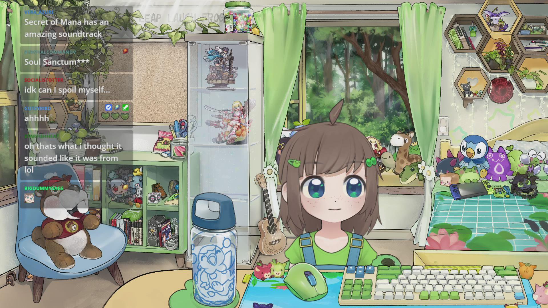 kabuto park + bernard werber les fourmis | asmr at the end of stream (new triggers) | 💯💯💯