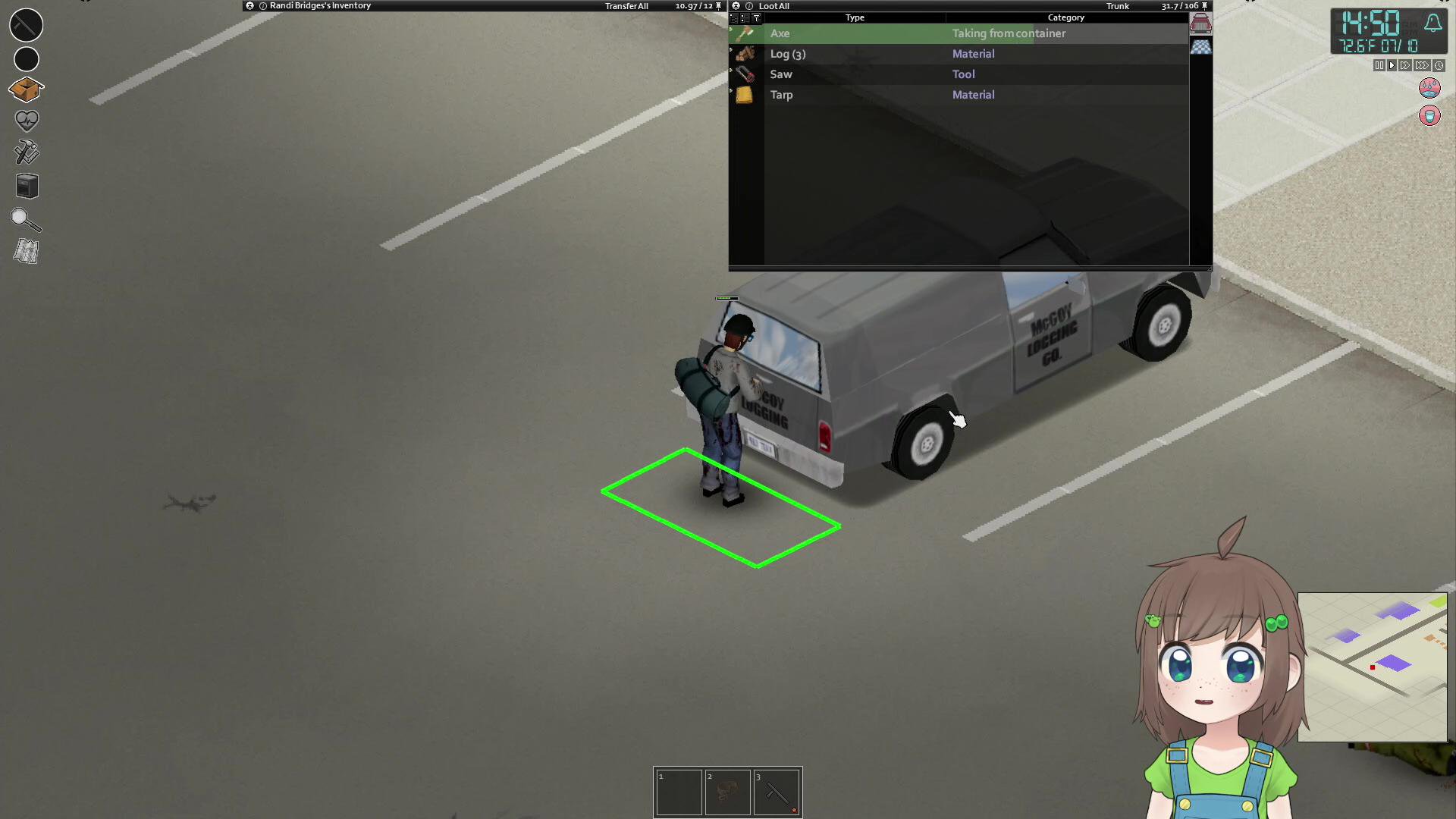 surviving ONE MONTH in project zomboid