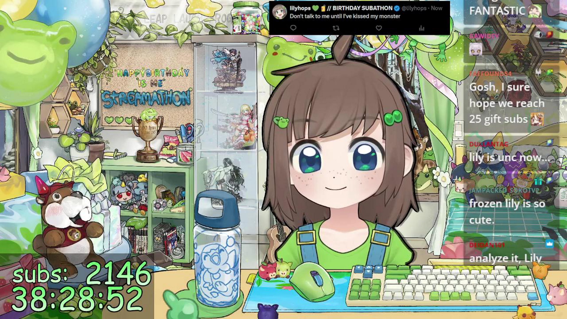 🍰 it is my BIRTHDAY today January 22!!!!!!! 🎈| !throne !discord !streamathon